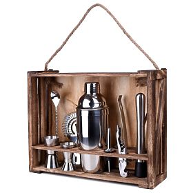 Set barman LOGAN cu 11 piese și cutie