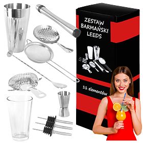 Set de barman Leeds 11 piese