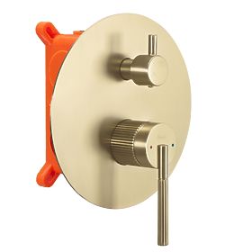 Set de duș încastrat Rea Argon Auriu Periat + BOX