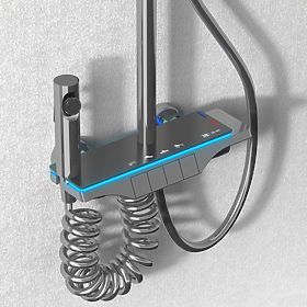 Set de duș REA Savio cu afișaj LED Titan