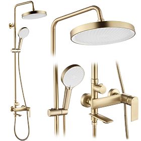 Set de duș Rea Veneta Auriu Periat, Rea