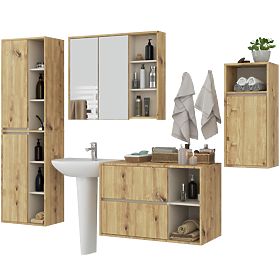 SET DE MOBILIER DE BAIE SUSPENDAT VAMI STEJAR ARTISAN / CAȘMIR