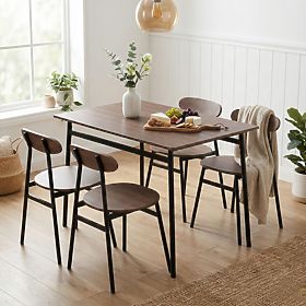 Set de mobilier pentru sufragerie bucătărie masă + 4 scaune OSLO ModernHome, MODERNHOME