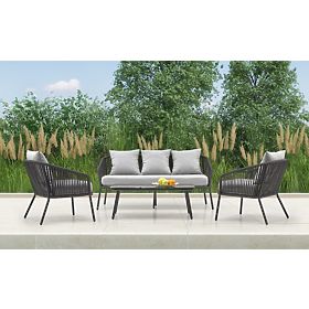 Set mobilier de gradina cu perne ROCCA, Halmar