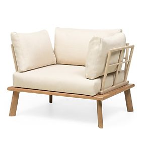 Set mobilier de grădină Penne lemn de eucalipt FSC, aluminiu, bej