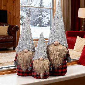 Set Spiriduș de Crăciun YX055 30+40+50cm