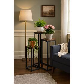 Suport pentru flori cu 3 rafturi loft ModernHome