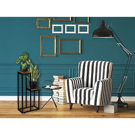 Suport pentru flori negru Hazel Rustic stejar antic