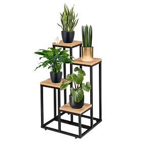 Suport pentru flori negru Mogren Craft
