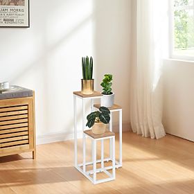 Suport scandinav pentru flori Munir alb craft