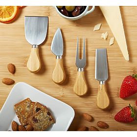 Tavă de bambus pentru gustări și brânzeturi Estera