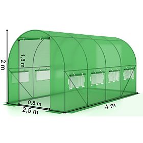 Tunel de grădină AUREA 2,5x4m